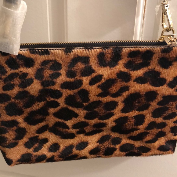 Faux fur Leopard/Cheetah print shoulder bag - Picture 3 of 8